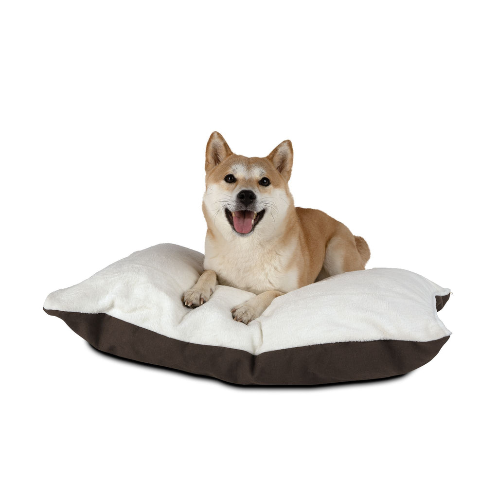 Coussin personnalisé pour animaux de compagnie avec monogramme « Z » — Coussin moelleux personnalisé avec le nom du chien et du chat