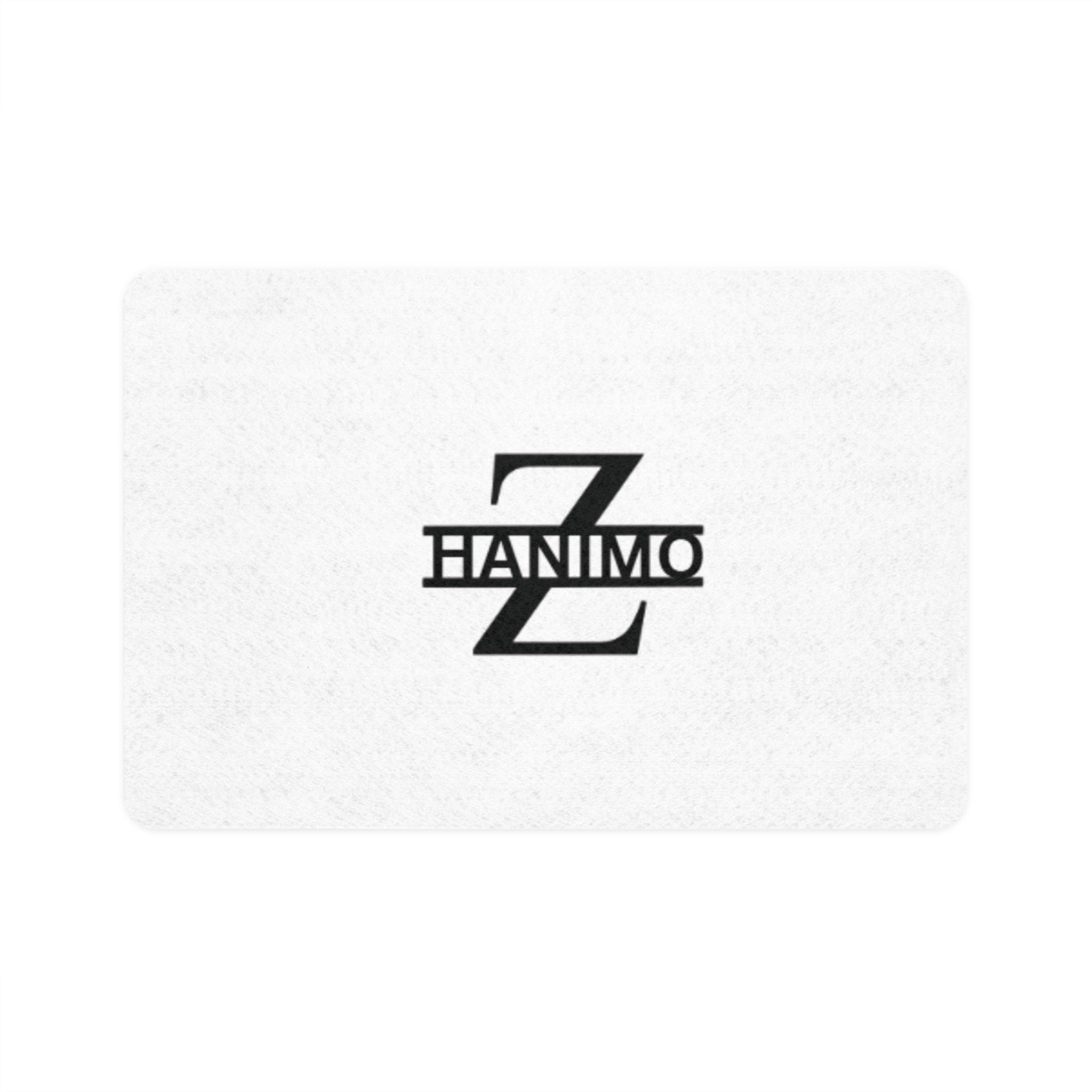 Tapis de gamelle personnalisé « Z » (30 x 45 cm) — Tapis de gamelle personnalisé avec nom pour animaux