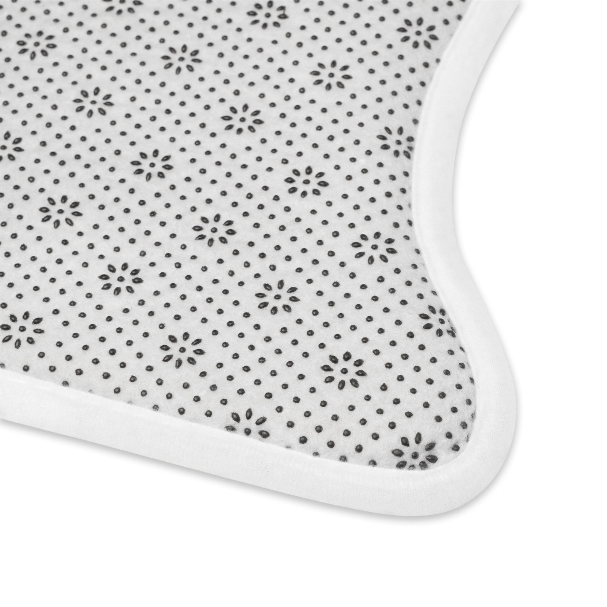 Tapis d'alimentation personnalisé pour animaux de compagnie — Monogramme « Z » avec texte HANIMO