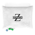 Coussin personnalisé pour animaux de compagnie avec monogramme « Z » — Coussin moelleux personnalisé avec le nom du chien et du chat
