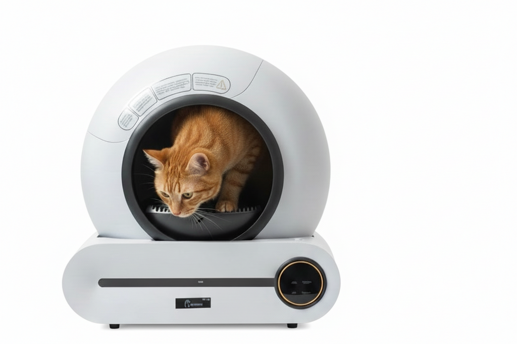 Litière automatique pour chat