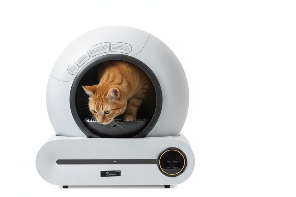 Litière automatique pour chat