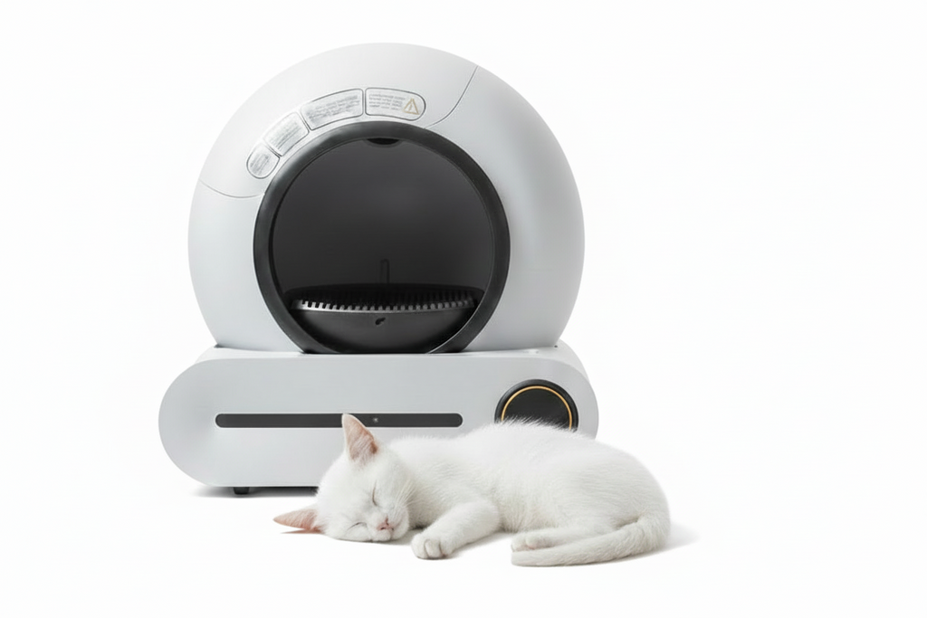 Litière automatique pour chat