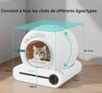 Litière automatique pour chat