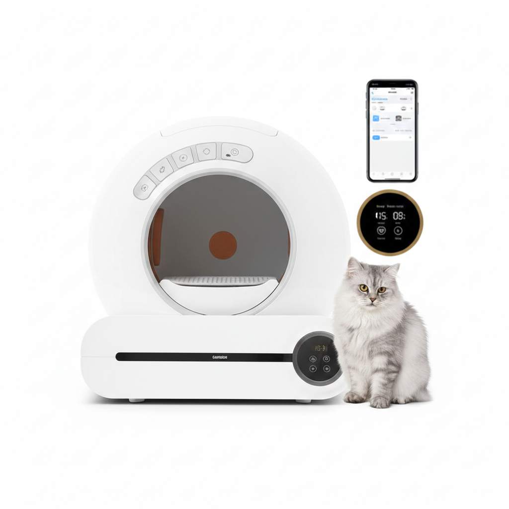 Litière automatique pour chat